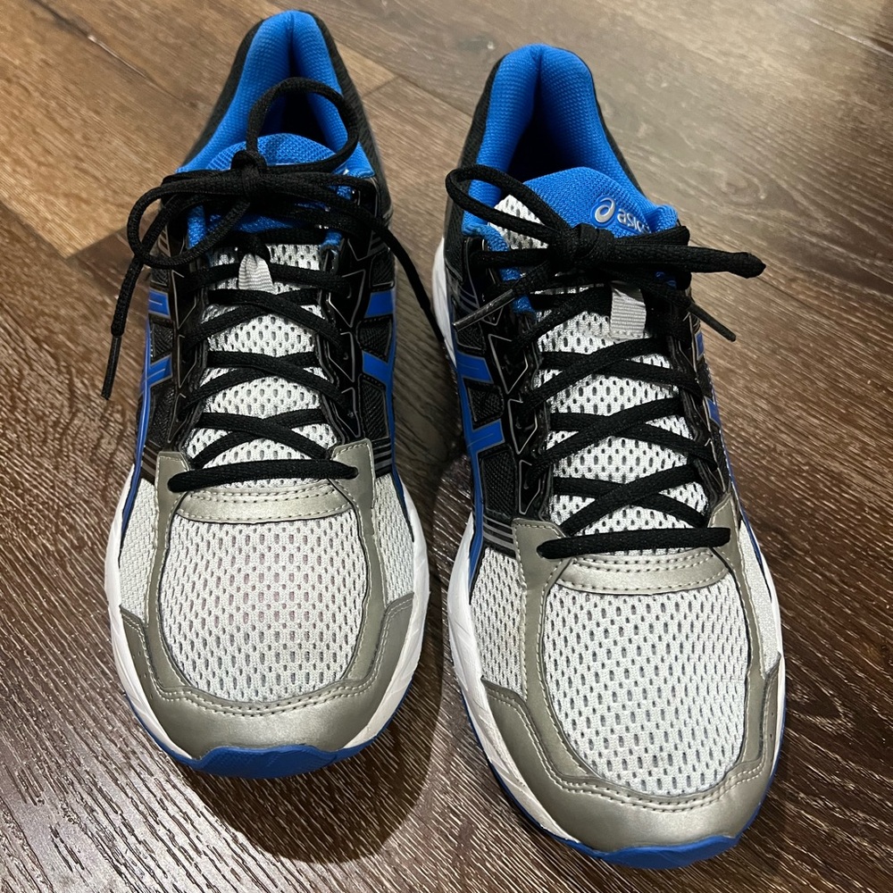 Asics gel contend 4 Blue and Black Everyday Comfort Sneakers size 11